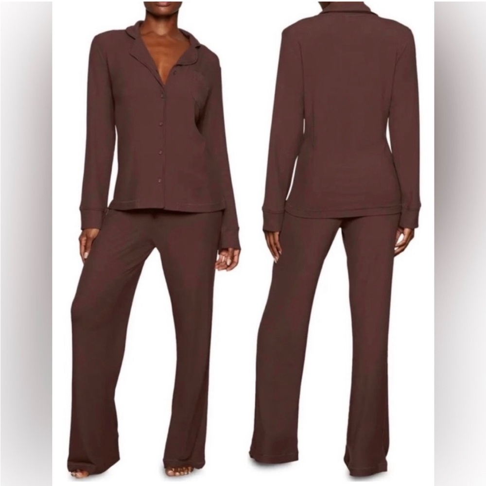 Brown Skims Matching set